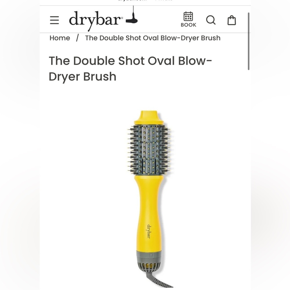 Drybar Bright Yellow Blow-Dryer Brush
